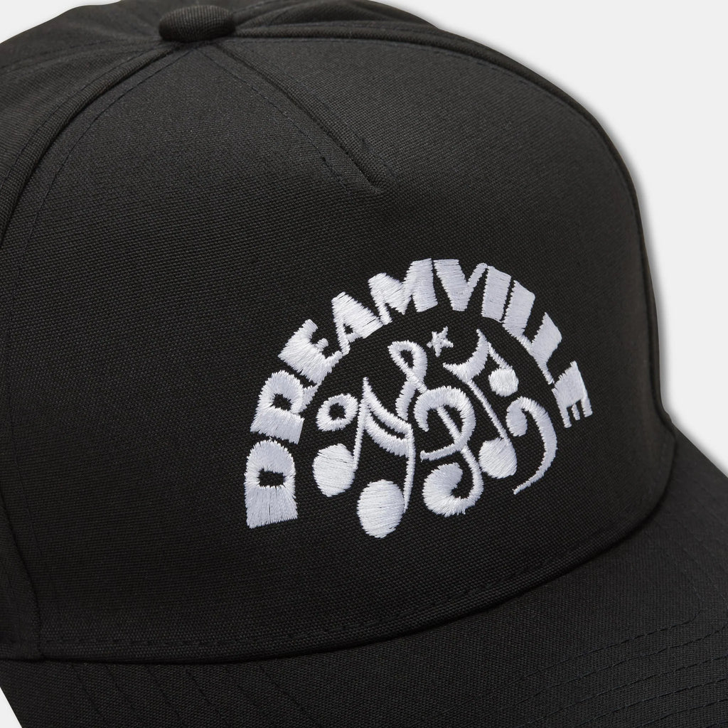 Music Note Logo Black Hat