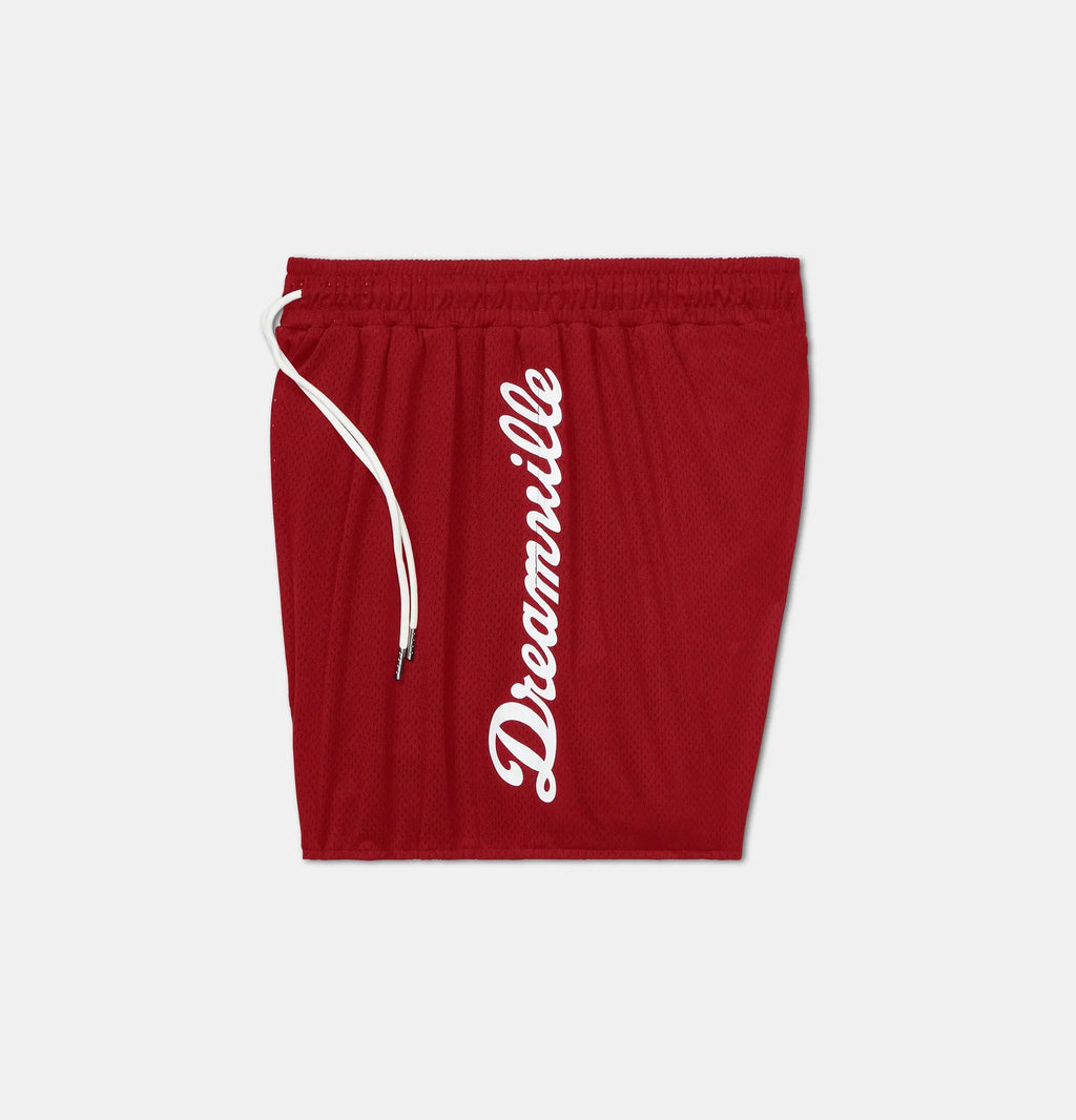 Dreamville Mesh Shorts Maroon
