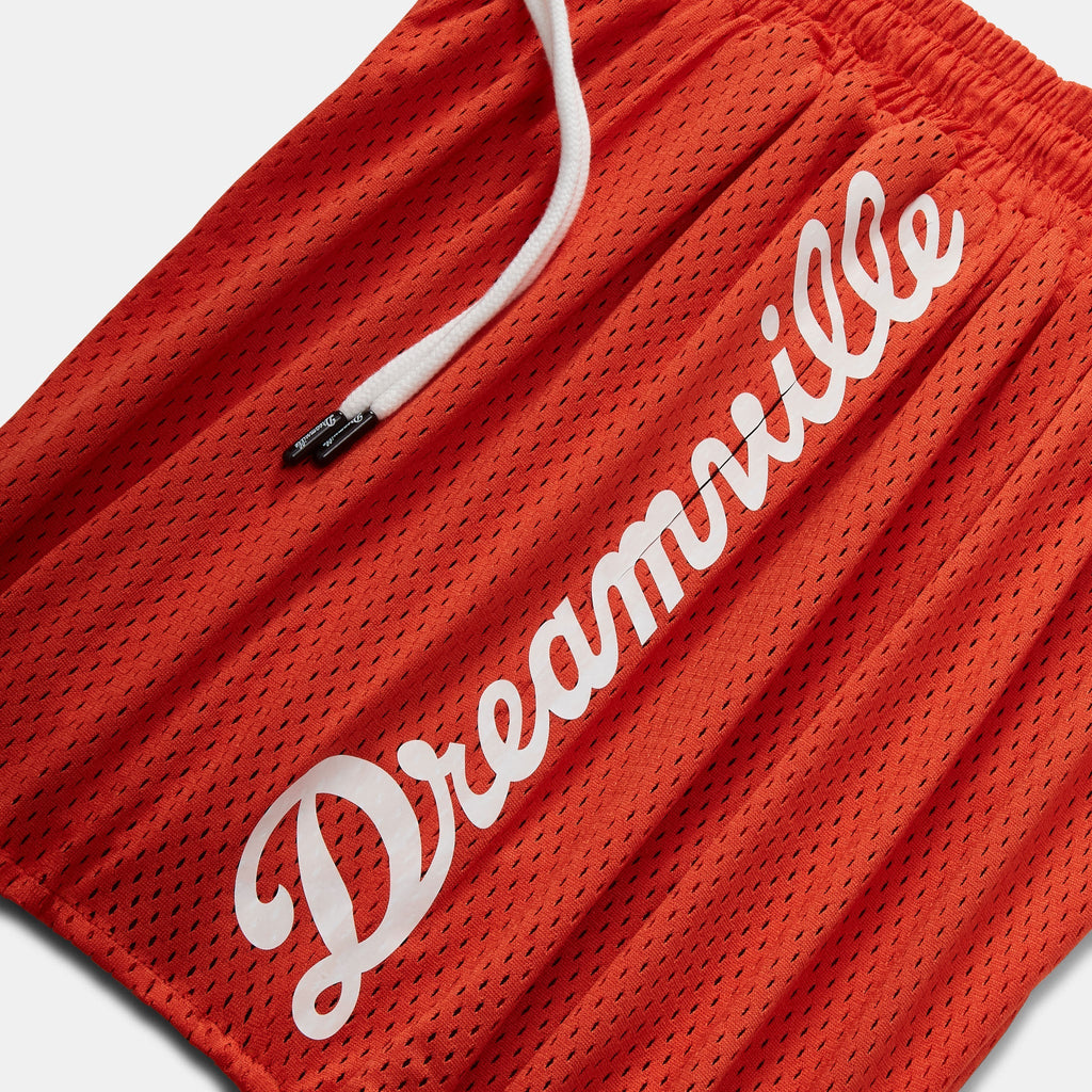 Dreamville Mesh Shorts Red