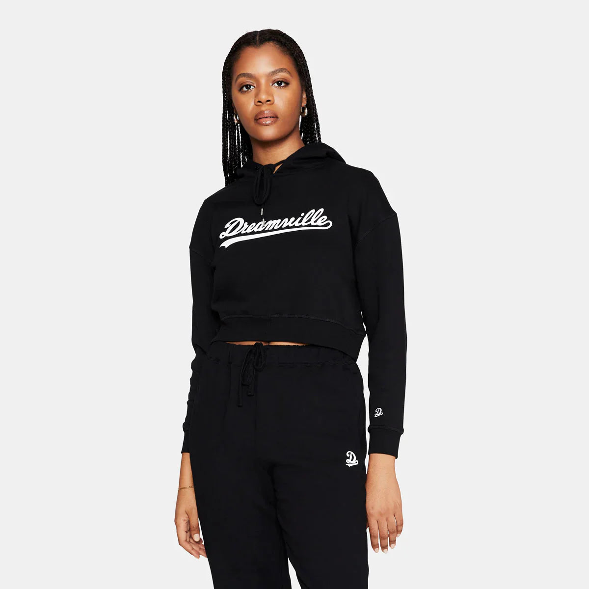 Dreamville Classic Cropped Hoodie