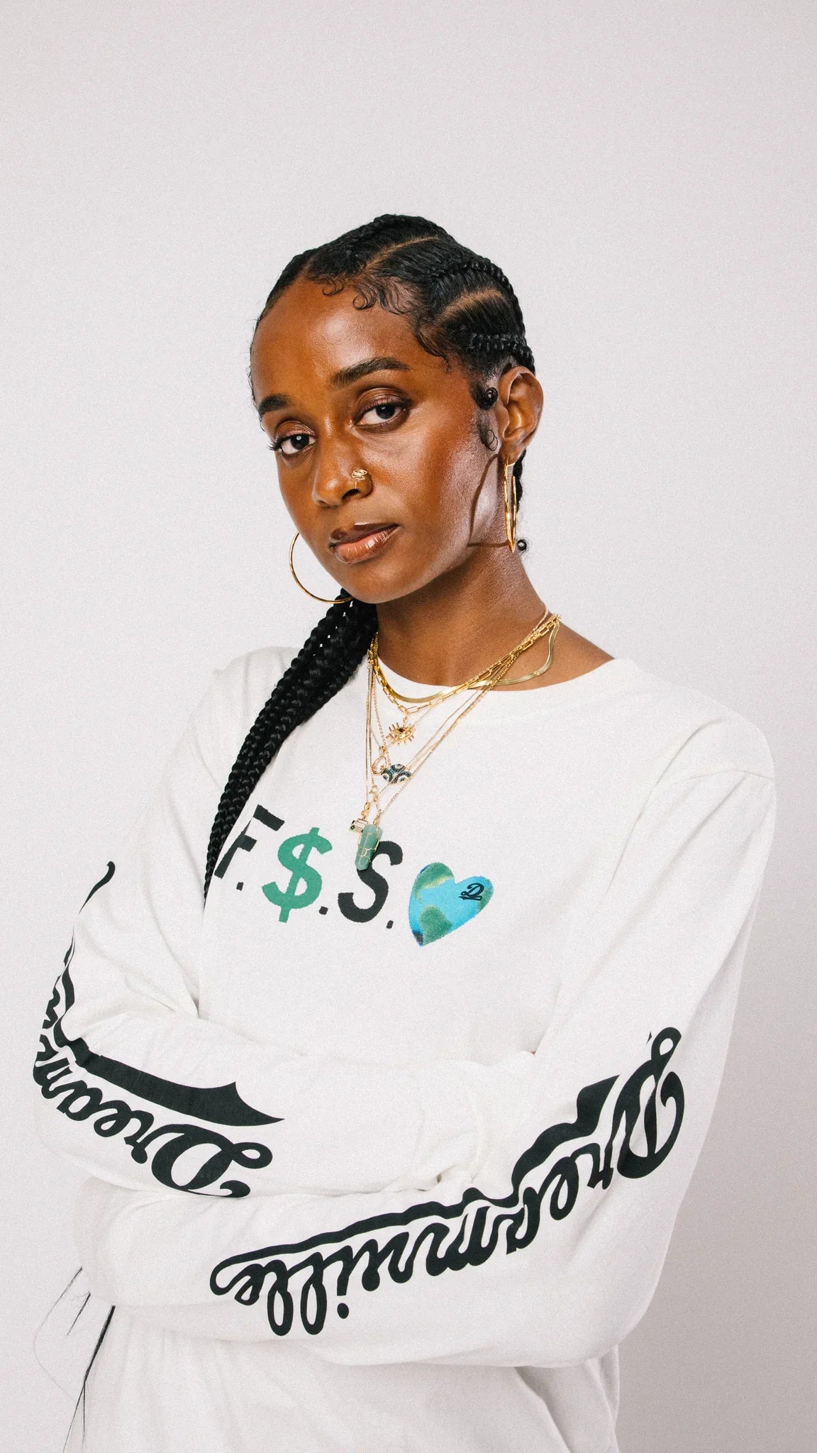 “Fuck Money Save Earth” Long Sleeve